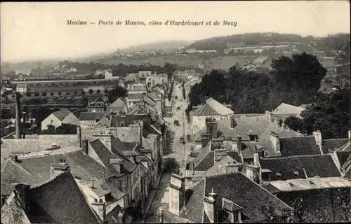Ak Meulan en Yvelines, Porte de Mantes, cotes d'Hardricourt et de Mezy