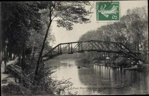 Ak Poissy Yvelines, Pont Migneaux