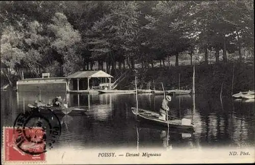 Ak Poissy Yvelines, Devant Migneaux
