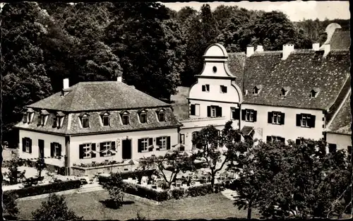 Ak Kranichstein Darmstadt in Hessen, Restaurant Jagdschloss Kranichstein