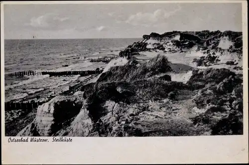 Ak Ostseebad Wustrow Fischland, Steilküste