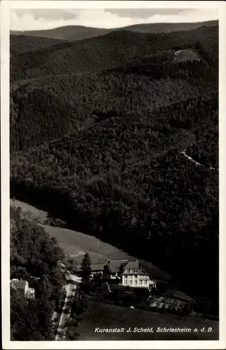 Ak Schriesheim an der Bergstraße, Kuranstalt J. Scheid