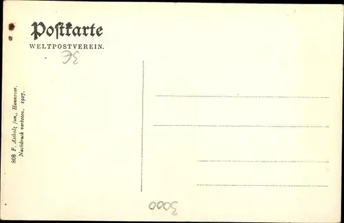 Ak Hannover in Niedersachsen, Potthofstraße, Fachwerkhaus