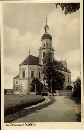 Ak Hausen bei Würzburg Unterfranken, Wallfahrtskirche Fährbrück