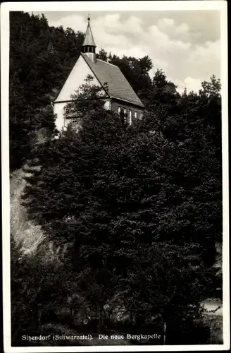 Ak Sitzendorf in Thüringen, Bergkapelle
