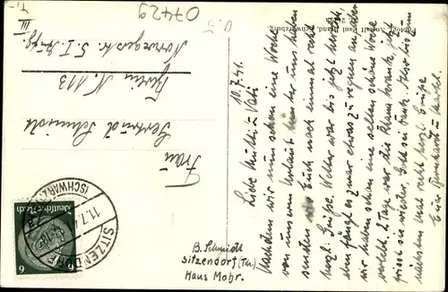 Ak Sitzendorf in Thüringen, Bergkapelle