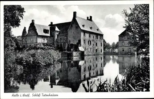 Ak Halle in Westfalen, Schloss Tatenhausen