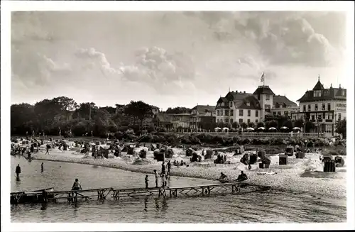 Ak Scharbeutz, Strand, Kurhotels