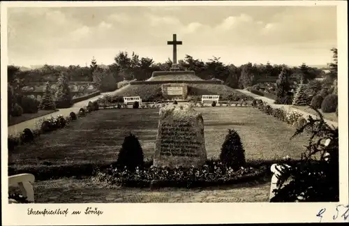 Ak Sörup in Angeln, Das schöne Angeln Nr. 89, Ehrenfriedhof