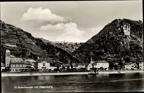 Ak Sankt Goarshausen am Rhein, Patersberg