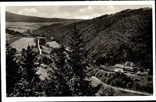 Ak Bischhausen Waldkappel Hessen, Gasthof Frau Holle, Umgebung