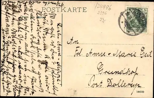 Ak Sterup in Angeln, Blick auf den Ort