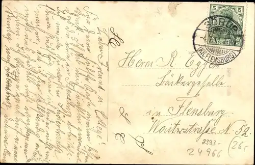 Ak Sörup in Angeln, Teilansichten, Wohnhaus