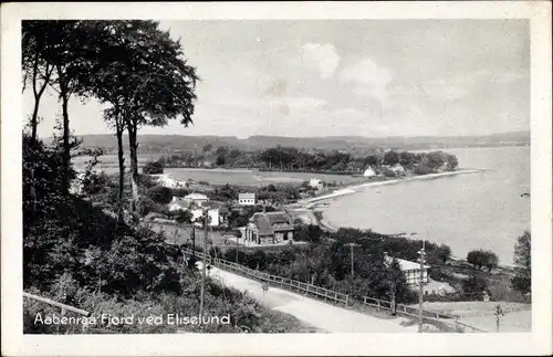 Ak Aabenraa Apenrade Dänemark, Fjord ved Eliselund