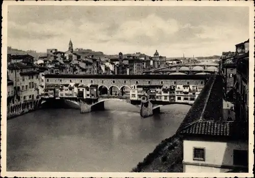Ak Firenze Florenz Toscana, Brücken