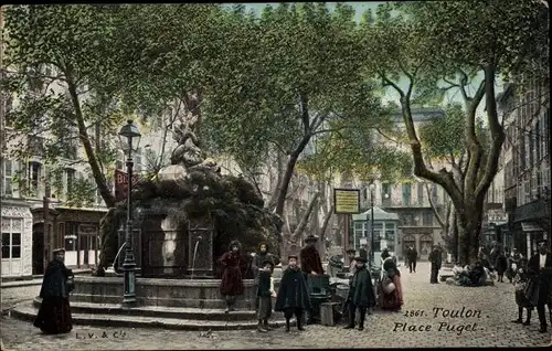 Ak Toulon Var, Place Puget