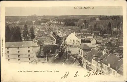 Ak La Ferté Milon Aisne, Gesamtansicht, Vue Générale