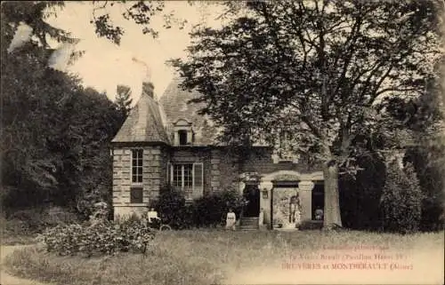 Ak Bruyères et Montbérault Aisne, Le Vieux Breuil, Pavillon Henri IV