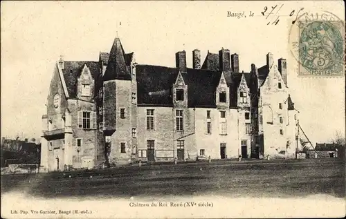 Ak Baugé Maine et Loire, Chateau du Roi René