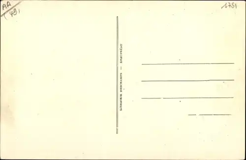 Ak Beaupréau Maine et Loire, L´Évre et les coteaux de la Roche