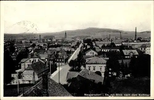 Ak Neugersdorf in der Lausitz, Blick nach dem Kottmar