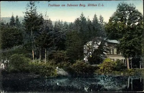 Ak Wilthen in der Oberlausitz, Fischhaus am Dahrener Berg
