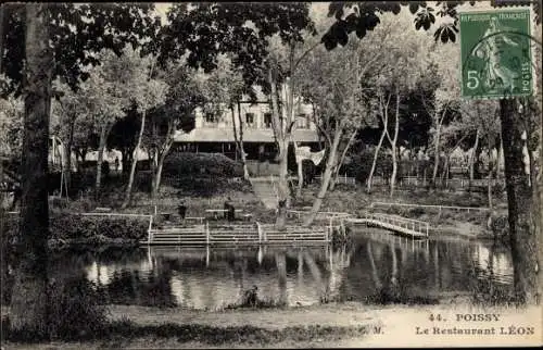 Ak Poissy Yvelines, Le Restaurant Leon