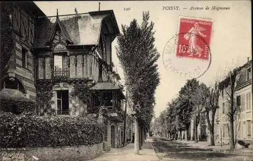 Ak Poissy Yvelines, Avenue de Migneaux