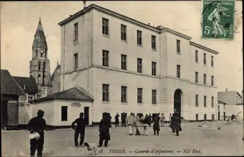 Ak Poissy Yvelines, Caserne d'Infanterie