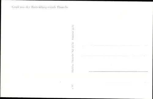 Ak Hameln in Niedersachsen, Weserlied, Salondampfer, Panorama