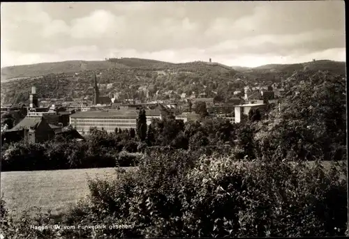 Ak Hagen in Westfalen, Panorama v. Funkepark