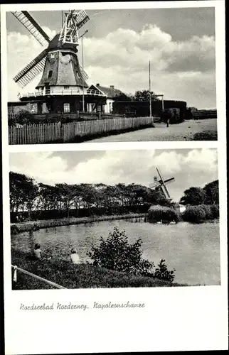 Ak Norderney in Ostfriesland, Napoleonschanze