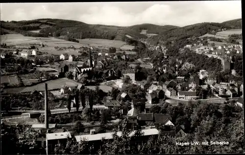 Ak Hagen in Westfalen, Panorama, Selbecke