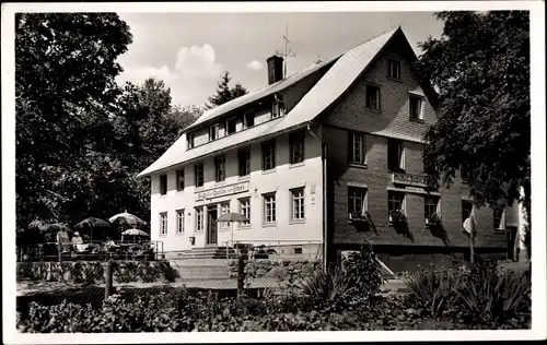 Ak Steig Breitnau im Schwarzwald, Gasthof und Pension Löwen