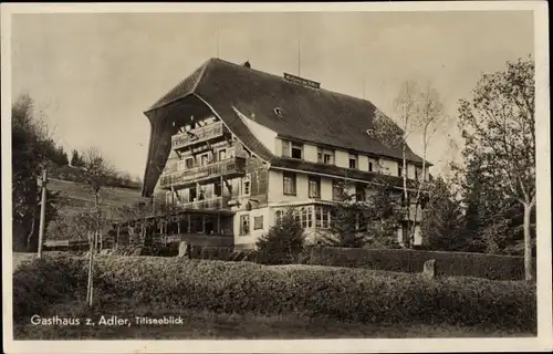 Ak Bärental Feldberg im Schwarzwald, Gasthaus zum Adler, Titiseeblick