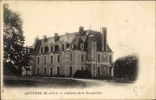 Ak Anverse Maine et Loire, Chateau de la Goupillére