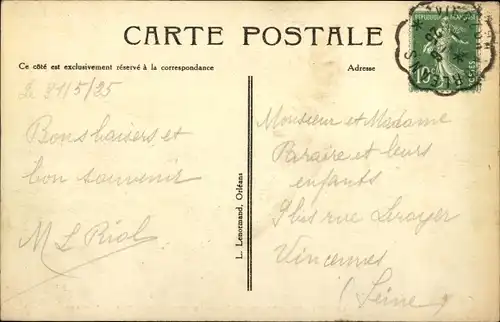 Ak Lamotte Beuvron Loir et Cher, Sanatorium des Pins, L´Annexe
