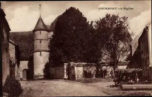 Ak Orcemont Yvelines, L'Eglise