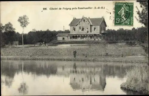 Ak Rambouillet Yvelines, Chalet de Poigny