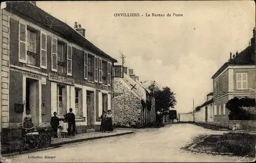 Ak Orvilliers Yvelines, Le Bureau de Poste