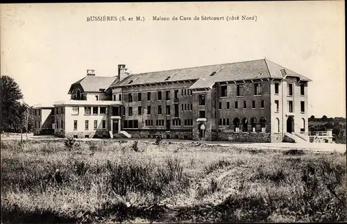 Ak Bussières Seine et Marne, Maison de Cure de Sericourt