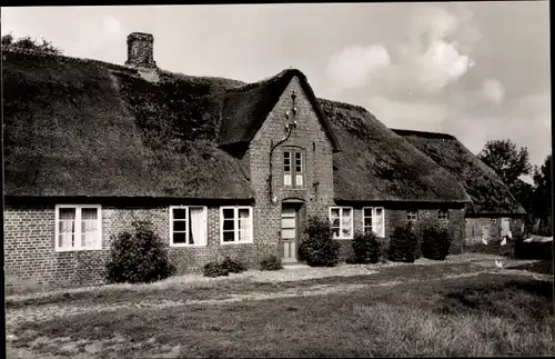 Ak Utersum Insel Föhr Nordfriesland, Haus Jürgensen