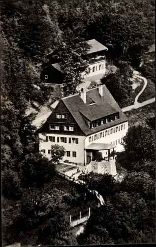 Ak Bad Berneck im Fichtelgebirge Bayern, Sanatorium Kneippheim Zur Quelle