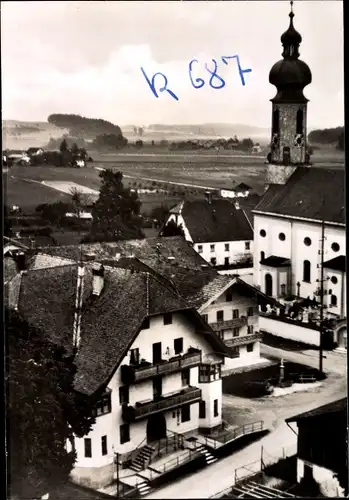 Ak Vachendorf in Oberbayern, Gasthof zur Post
