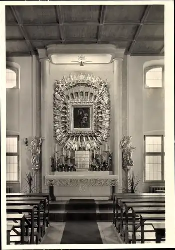 Ak Ingolstadt an der Donau Oberbayern, Studienseminar Canisiuskonvikt, Altar