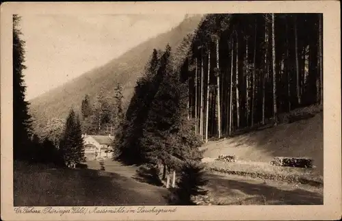 Ak Tabarz im Thüringer Wald, Massemühle im Lauchagrund