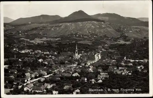 Ak Steinbach Baden Baden, Fliegeraufnahme, Gasthof z. Stern