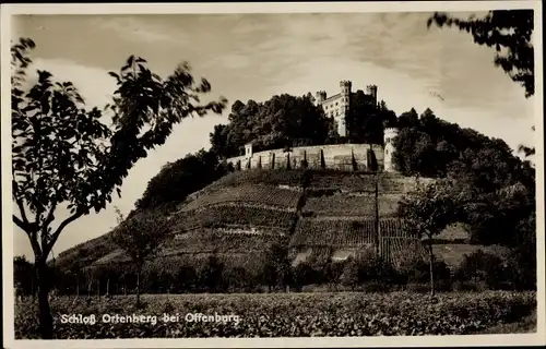 Ak Ortenberg in Baden, Schloss, Gasthof z. Krone