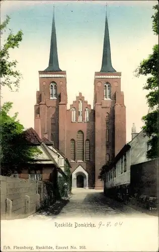 Ak Roskilde Dänemark, Domkirke