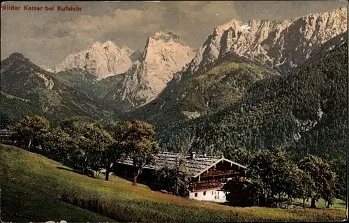 Ak Kufstein in Tirol, Wilder Kaiser